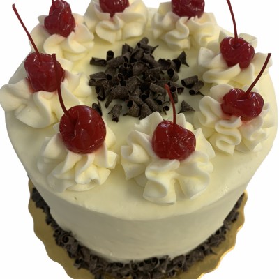 Black Forest Cake 6” Double Layer serves 12-15