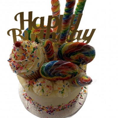 Loads of Fun Cake 6" Double Layer serves 12-15