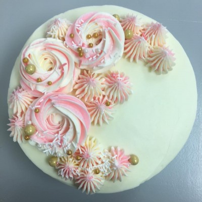 The Modern Cake single layer 6" (serves 6-8)