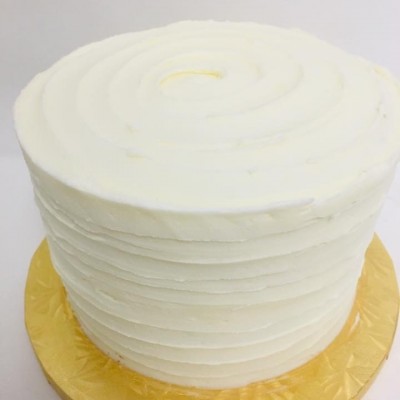 Textured Cake 6' single layer (serves 6-8)