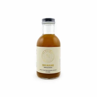 KVAS Ginger Wildflower Simple Syrup
