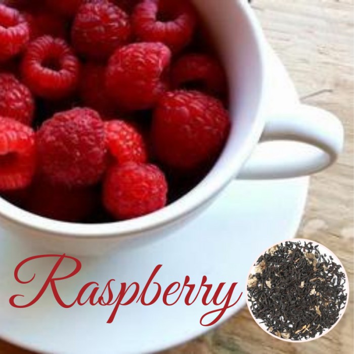 Raspberry Black Tea from Teas and Toasts (Tea in Brantford ON)