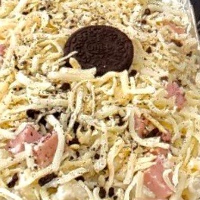 Spam and Oreo Mac N Cheese